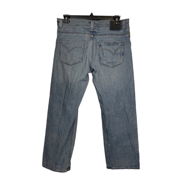 Vintage‎ 90's SILVER TAB LEVI'S Men's Jeans Size 34 Loose Straight Grunge Skater - Picture 3 of 16